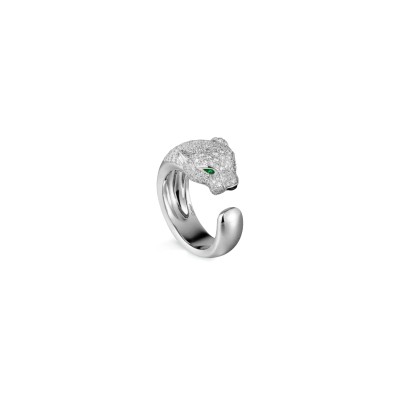 CARTIER PANTHÈRE DE CARTIER RING, MEDIUM MODEL, SEMI-PAVED N4224900